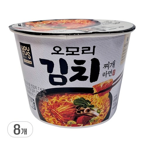 유어스 GS25 오모리 김치찌개 컵라면 150g