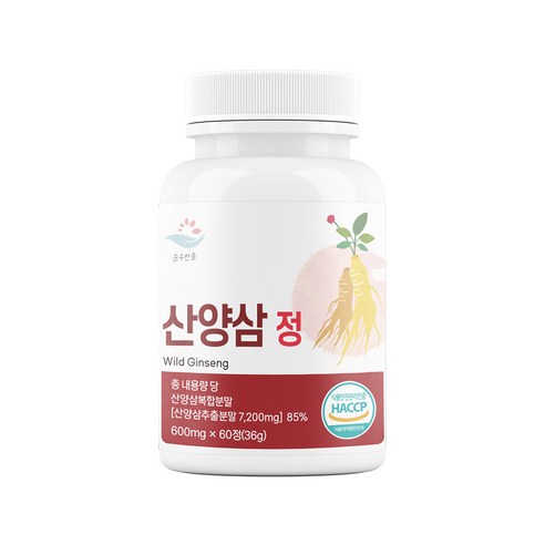 임파워드 산양삼 복합추출분말 고함량 진세노사이드 폴리페놀 정 600mg