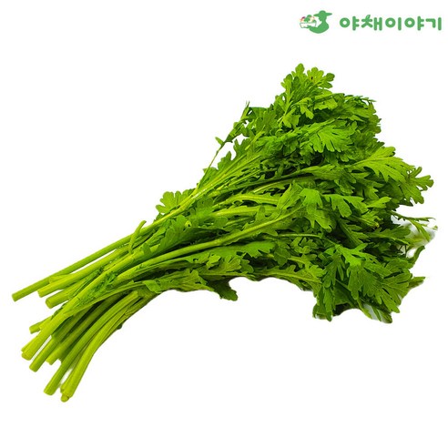 야채이야기 국내산 싱싱한 쑥갓 1kg, 1박스, 1kg