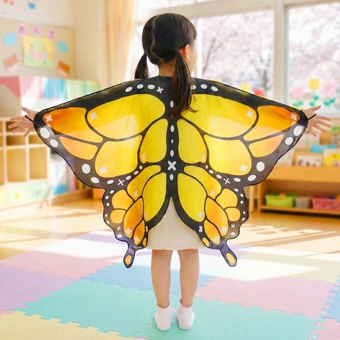 봄 미술활동 곤충 체험 역할놀이 만들기 세트 키트 / 나비 꿀벌 개구리 DIY 미술놀이, 10개, 나비