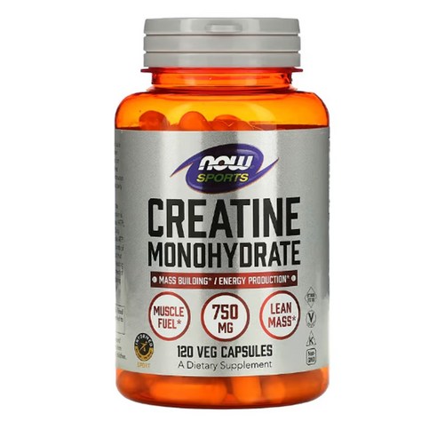 나우푸드 모노 크레아틴 750mg 120캡슐 2통 Creatine Monohydrate