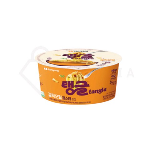 tangle 큰컵 갈릭오일 파스타