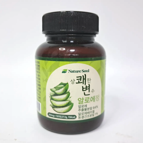 상쾌한 변수 알로에정 120정
