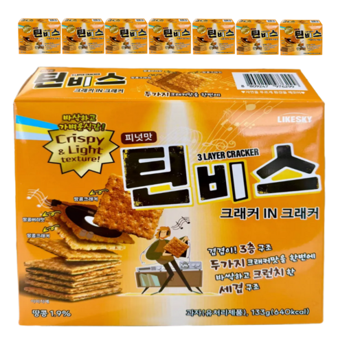 틴비스 크래커 인 크래커 피넛맛