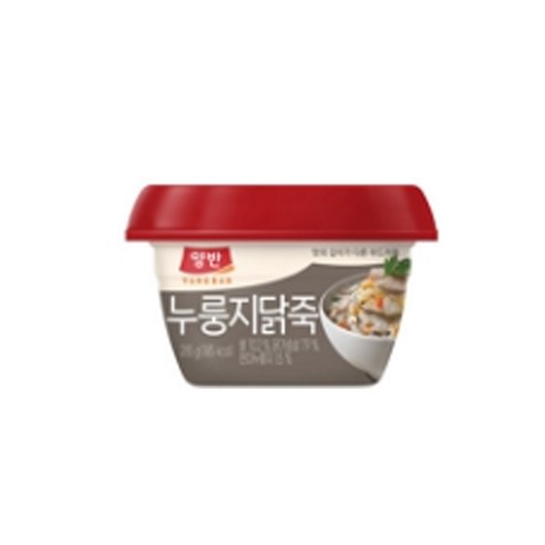 양반 누룽지닭죽 용기죽, 4개, 285g