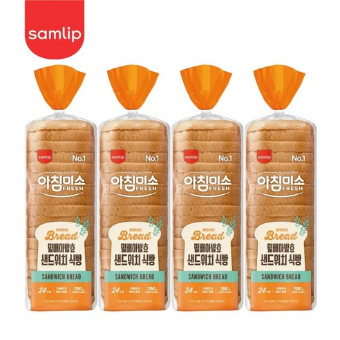 삼립 아침미소 토스트앤샌드위치768g