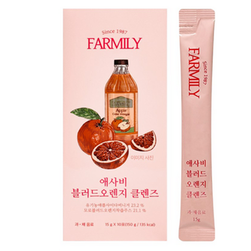 팜밀리 애사비 블러드 클렌즈, 15g, 30개