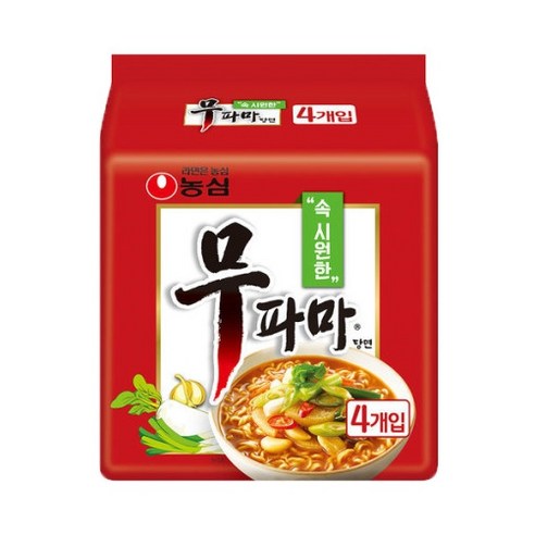 무파마탕면 122g, 12개