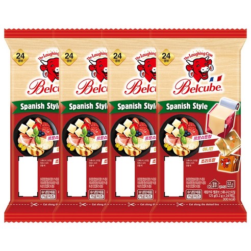 벨큐브 치즈 스패니시 125g 24입*4개 (총 96입)