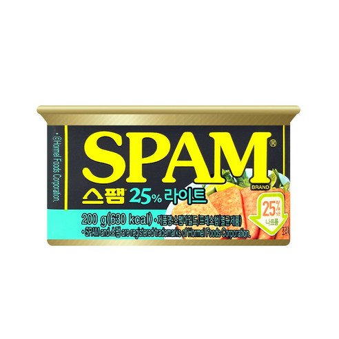 CJ 스팸라이트, 2개, 200g