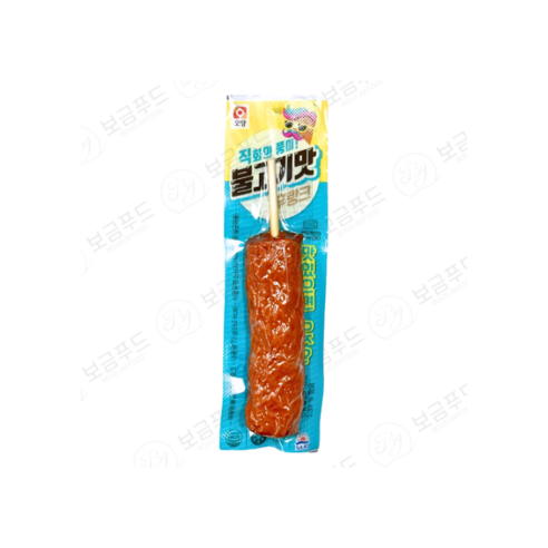 사조오양 불고기맛 후랑크70g x 15개/ 편의점 핫바 소세지