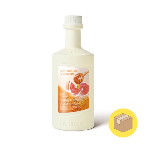 네이쳐티 허니자몽블랙티베이스 1.2KG 1박스 6개, 1.2kg, 6개
