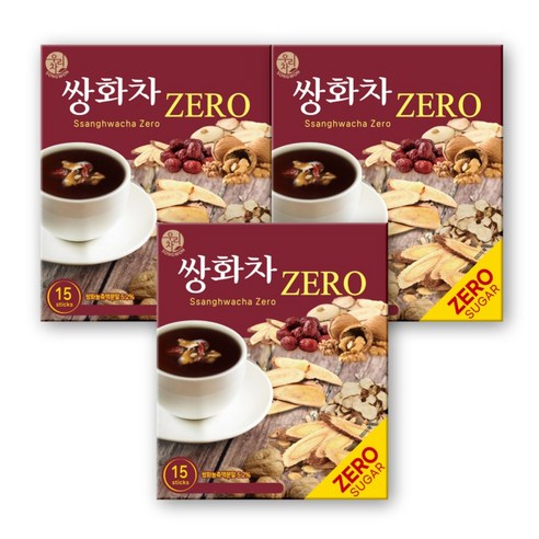 송원 우리차 쌍화차 제로 15T x 3개, 3개, 15개입, 15g
