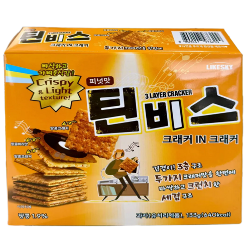 틴비스 크래커 인 크래커 피넛맛