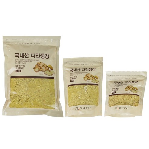 성덕농산 국내산 안동 다진생강 300g