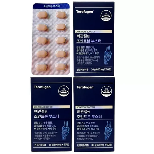 조인트본 부스터 뼈관절엔 뮤코다당단백 총 180정