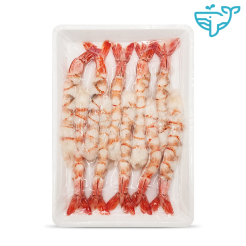 초밥용 왕새우 자숙 새우살 냉동 흰다리 새우 10미(320g), 1개, 320G