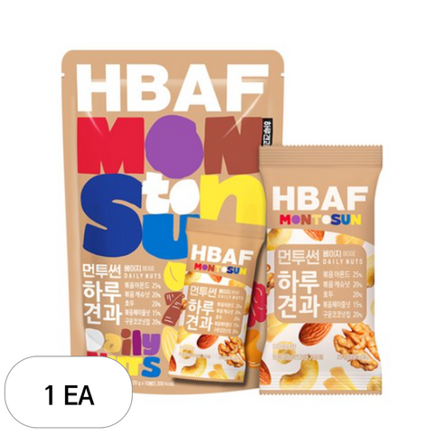 바프 먼투썬 하루견과 베이지 10p