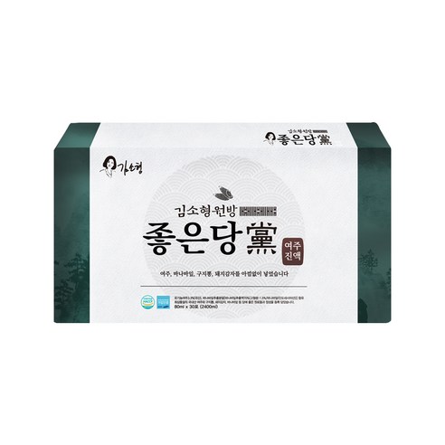 김소형 원방 유기농 여주 꾸지뽕 바나바 혼합 진액 클린 프리미엄