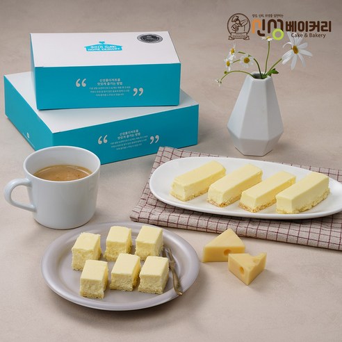 [신성베이커리] 꾸덕꾸덕 치즈케익, 8개, 30g