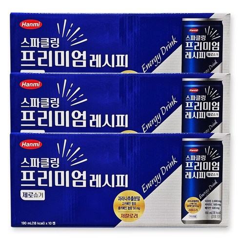한미헬스 사이언스 스파클링 프리미엄 레시피 제로슈가 음료