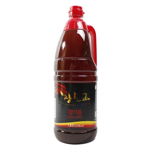 바이오마켓_참기름진 1.8L 참깨100% /장보고