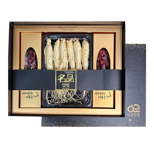 더굿진생 세척수삼선물세트 6년근세척인삼세트