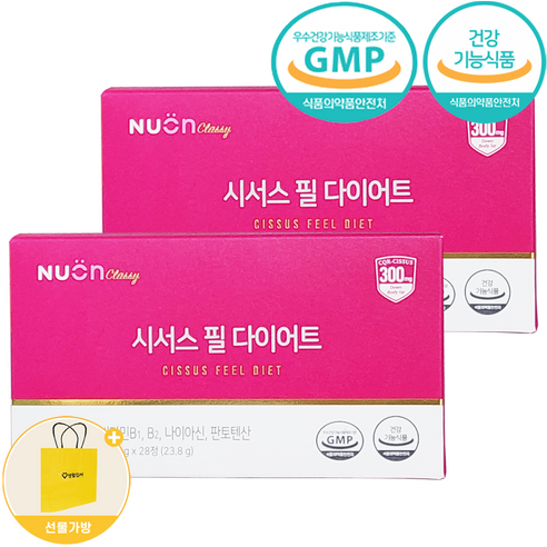 뉴온 시서스 필 다이어트 + 쇼핑백, 28정, 2개