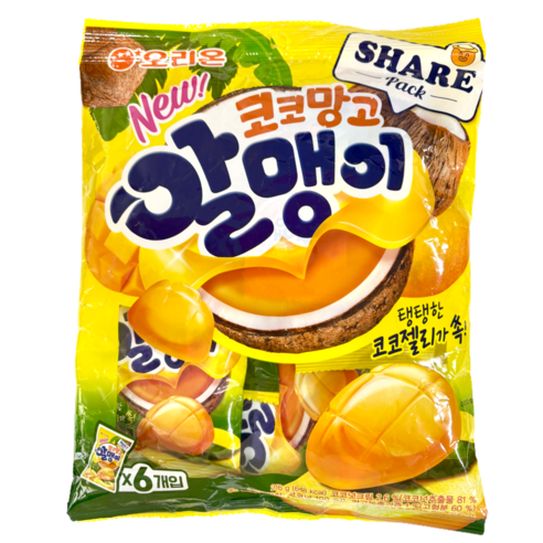 오리온 코코망고 알맹이