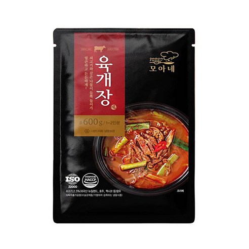 다모아 간편조리 즉석탕 육개장 600g