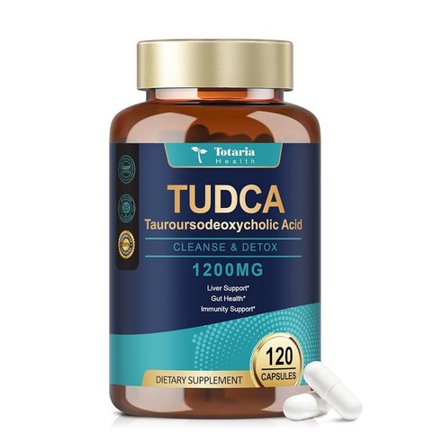 Totaria TUDCA 1200mg 타우루소데옥시콜산 120캡슐 담즙