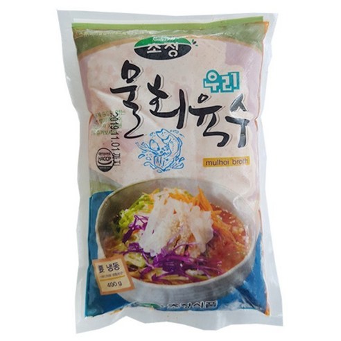[소잡는구선생] 물회육수 400g 육회물회 물육회