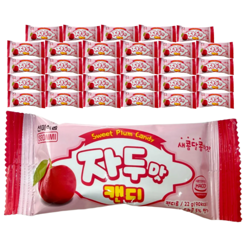 선미식품 자두맛캔디 22g