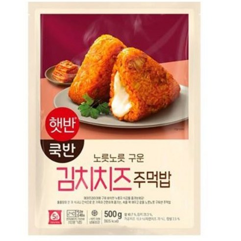 [비비고]구워낸주먹밥김치치즈볶음밥500G 4봉, 500g, 4개