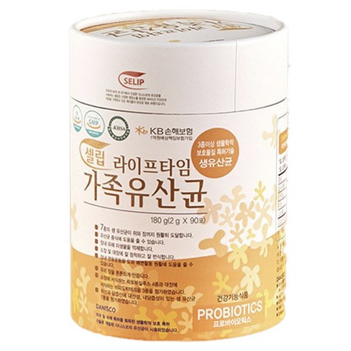 [셀립] 라이프타임 가족유산균 90포 1개, 180g, 1개