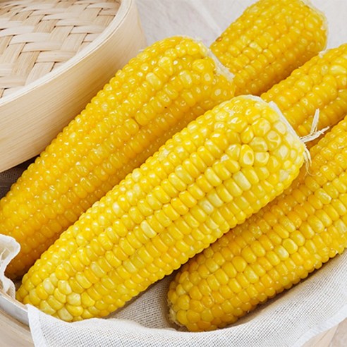 [초간단] 급속냉동 쫀득달콤한 신선 노랑이 찰옥수수, 14개, 4.4kg