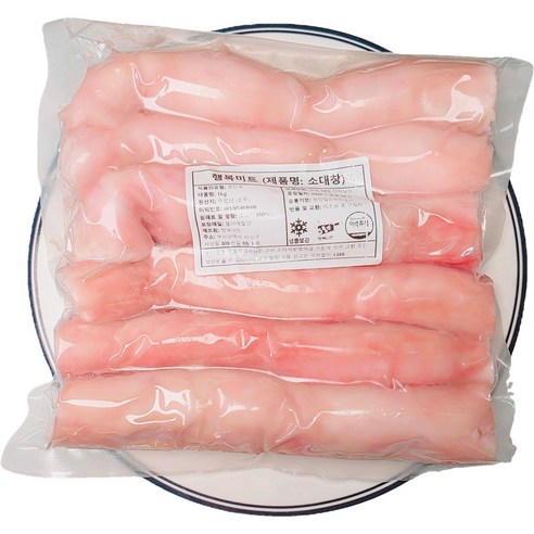 행복미트 소대창 우대창 냉동 원물 특수부위, 1개, 1kg