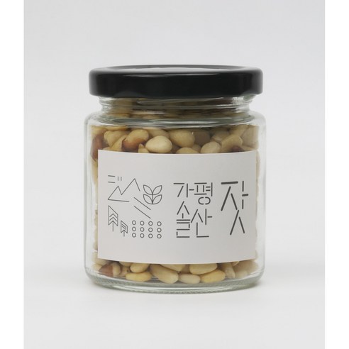 가평솔산 잣, 100g, 3개