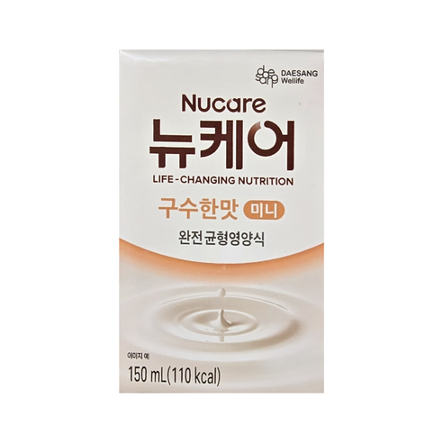 대상웰라이프 뉴케어 구수한맛