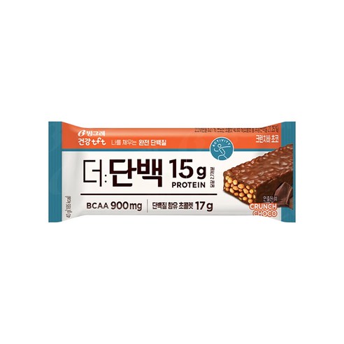 빙그레 더단백 크런치바 초코