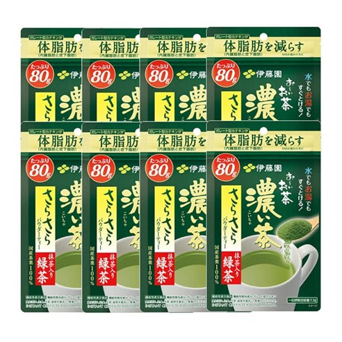 [다이어트기능성] 이토엔 오이오차 진한맛 녹차 가루 말차함유 80g