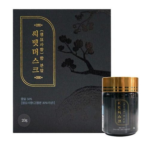 동의한약나라 영묘사향 4대 동물성 향료, 1개, 20g