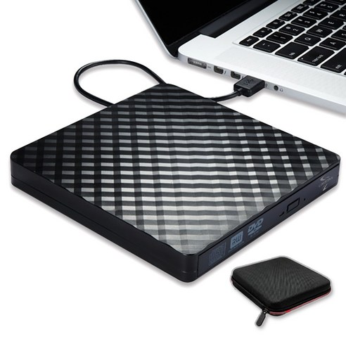 림스테일 USB 3.0 DVD RW 외장 ODD + 파우치, LM-01BK, 1개