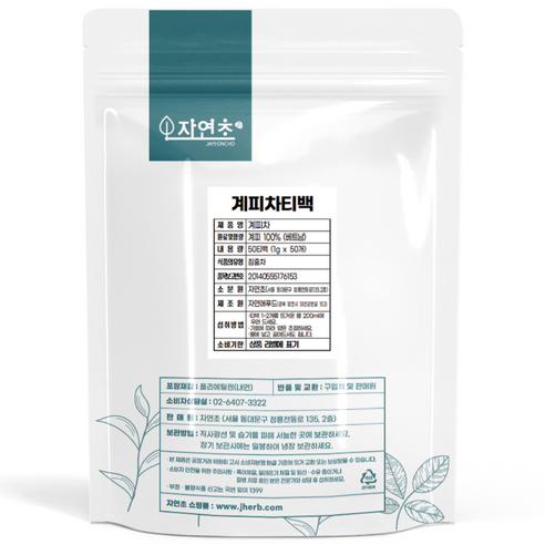 자연초 계피차 삼각티백, 1g, 1개