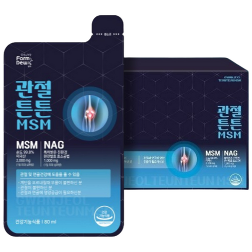 팜듀 관절튼튼 MSM 참선진녹즙 NAG 관절 연골 건강