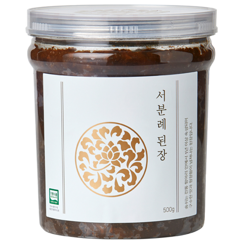 서일농원 서분례명인 된장, 500g, 2개