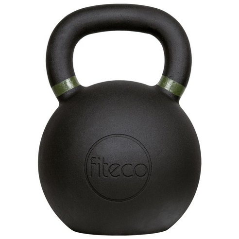 FITECO 프리미엄 케틀벨 크로스핏 전신운동, 블랙, 1개, 48kg