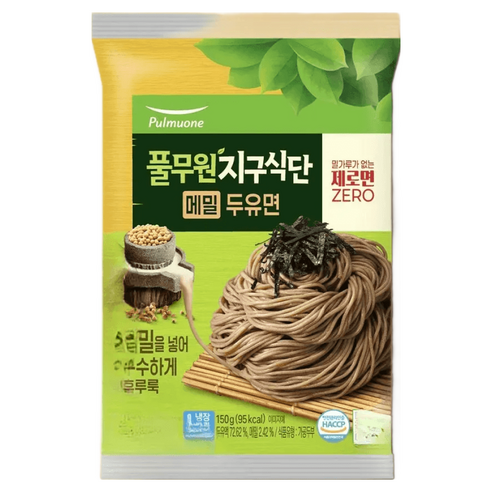 풀무원 지구식단 메밀두유면150g 15개, 150g, 15개
