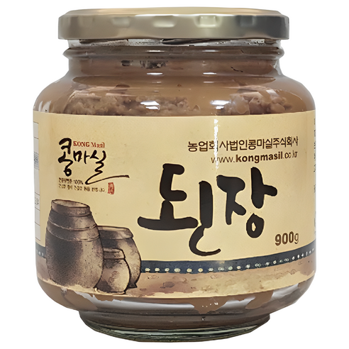 콩마실 재래식 집 된장(국산콩100%), 1개, 900g