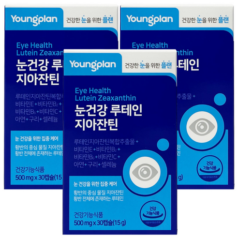 영진약품 영플랜 눈건강 루테인 지아잔틴 15g
